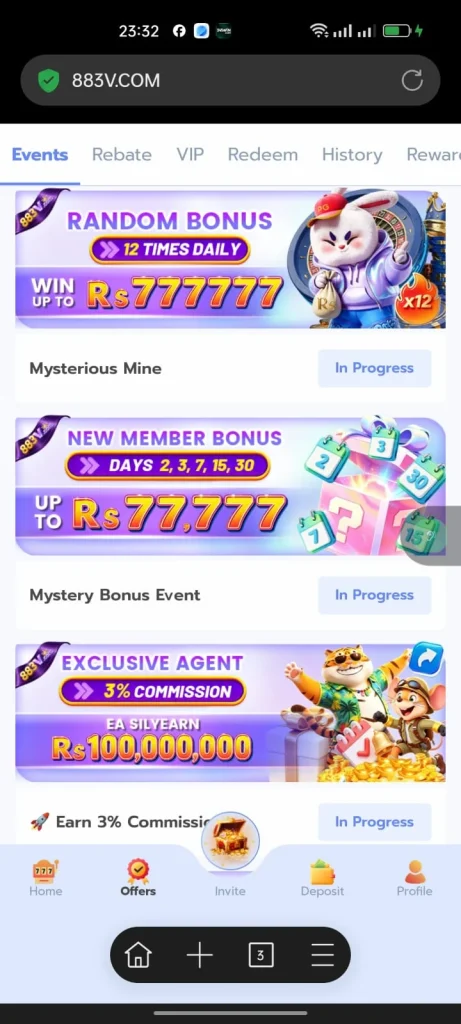 883V Game Bonus 777PKR