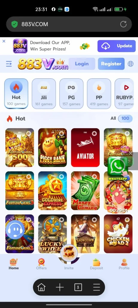 883V Game Download APK