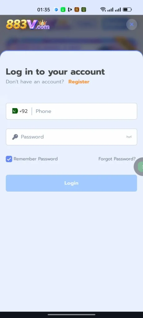 883V Register